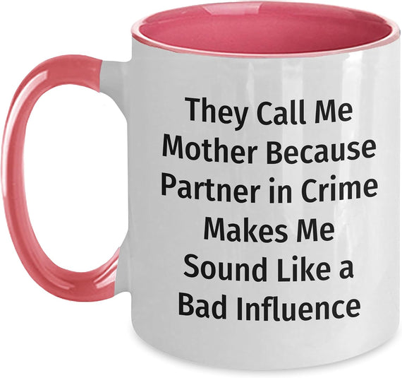'They Call Me Mother' Christmas Mug