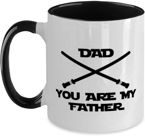 Dad You Are My Father Lightsaber Quote Ceramic Mug
