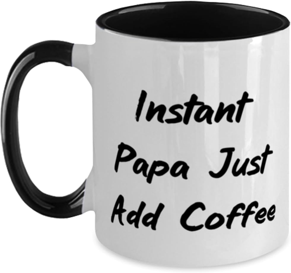 Epic Papa, Instant Papa Just Add Coffee, Cute For Dad From Ceramic Mug
