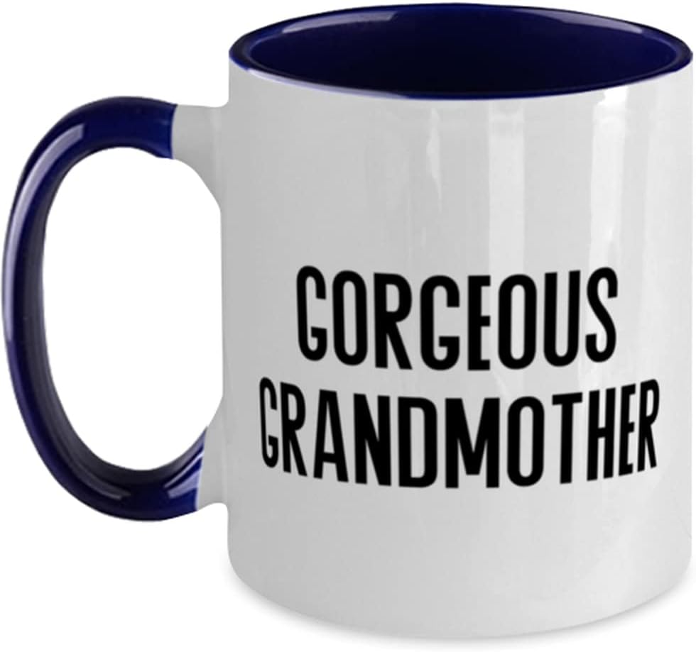 Gorgeous Grandmother, Nice Grandmother, For Grandmom Ceramic Mug