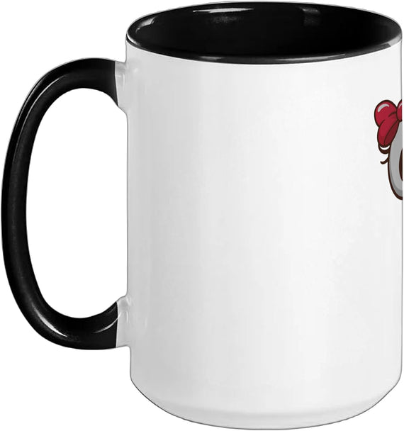Turkey Face Costume - Thanksgiving Dinner Graphic Art Design Mug