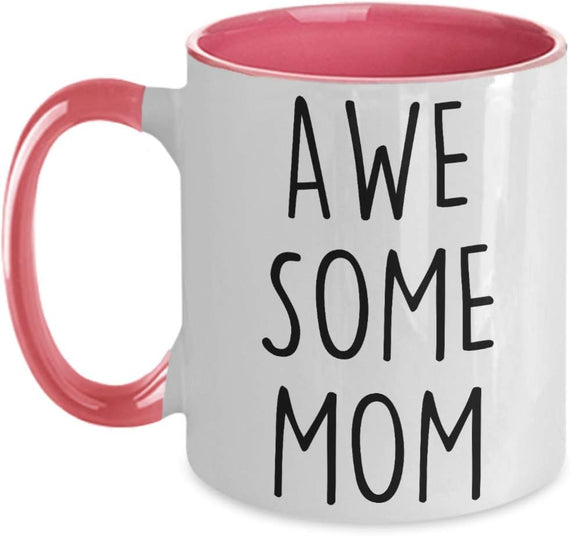 Awesome Mom Mother Christmas Ceramic Mug