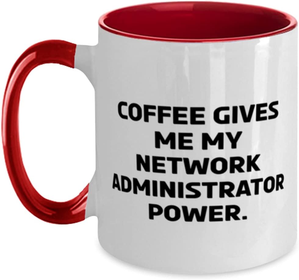 Network Administrator Gifts For Colleagues, Coffee Gives Ceramic Mug