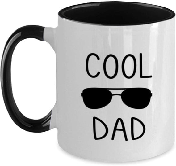 Funny Birthday Dad, Cool Dad Christmas Ceramic Mug