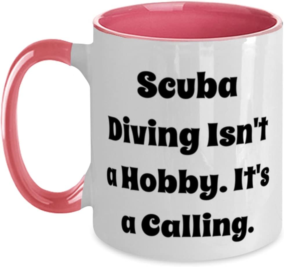 Scuba Diving Isn't A Hobby. It's A Calling., Scuba Diving Ceramic Mug