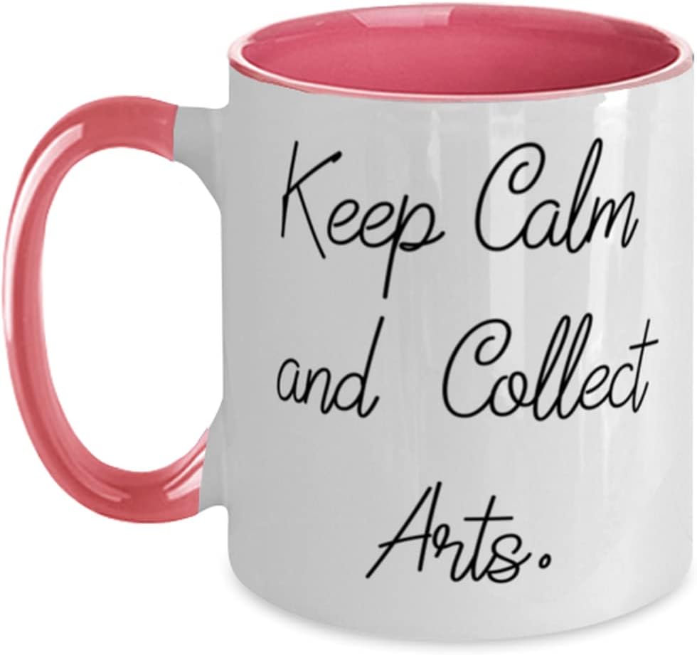 Inspire Art Collecting, Keep Calm And Collect Arts., Love Ceramic Mug