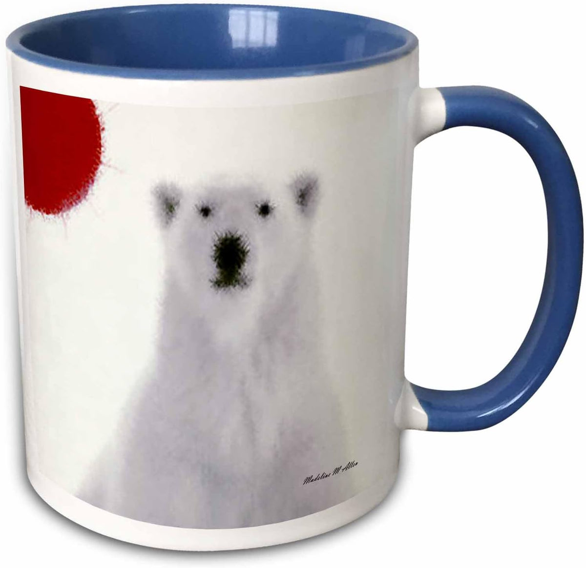 Wildlife Designs - Polar Bear - L Ceramic Mug