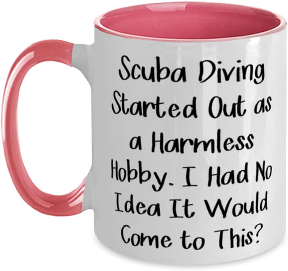 New Scuba Diving Gifts, Scuba Diving Started Out As A Ceramic Mug