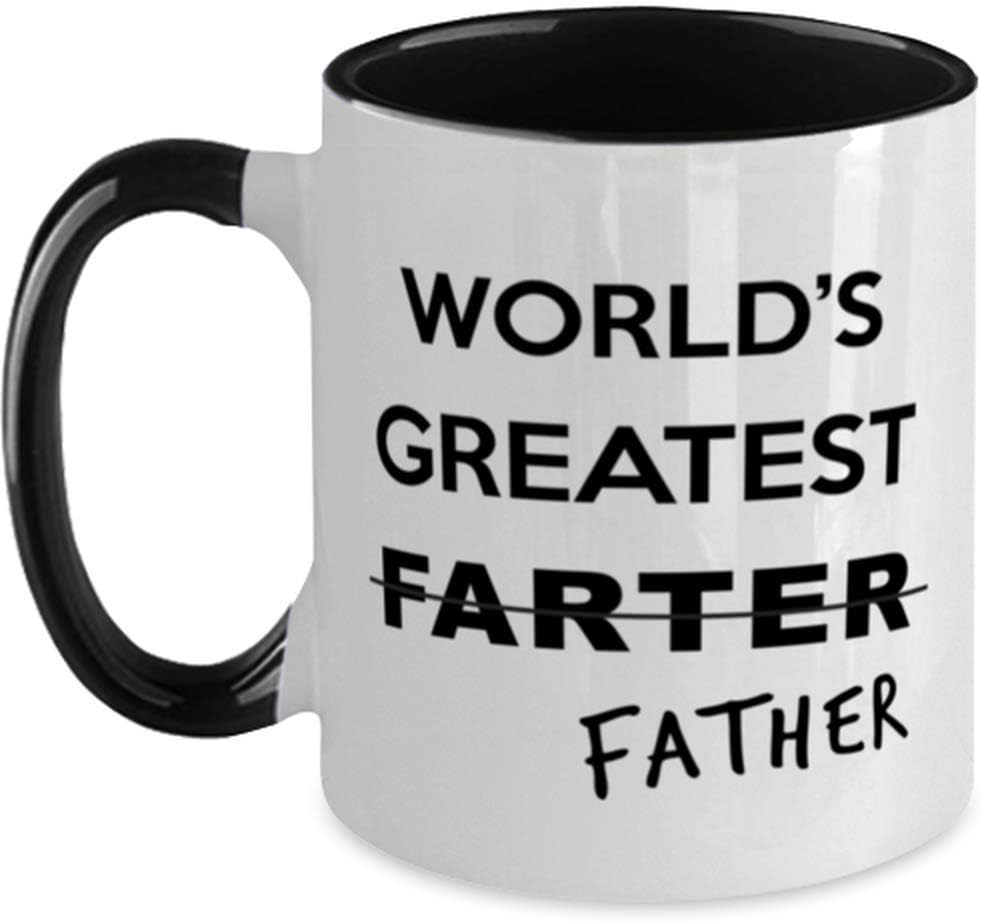 Dad, World's Greatest Father Mug, Father's Day Christmas Ceramic Mug