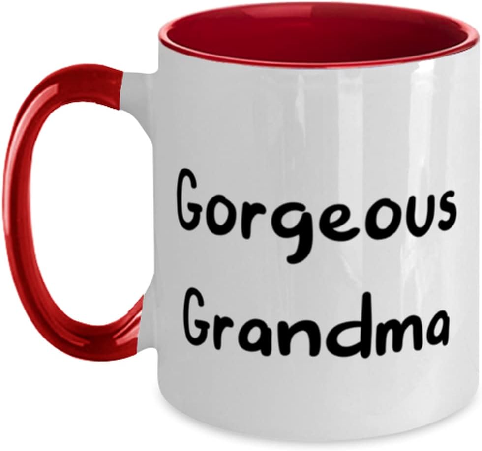 Gorgeous Grandma Funny Grandma Gift Ceramic Mug