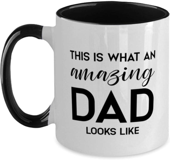 Father's Day Dad, Fun Christmas Ceramic Mug