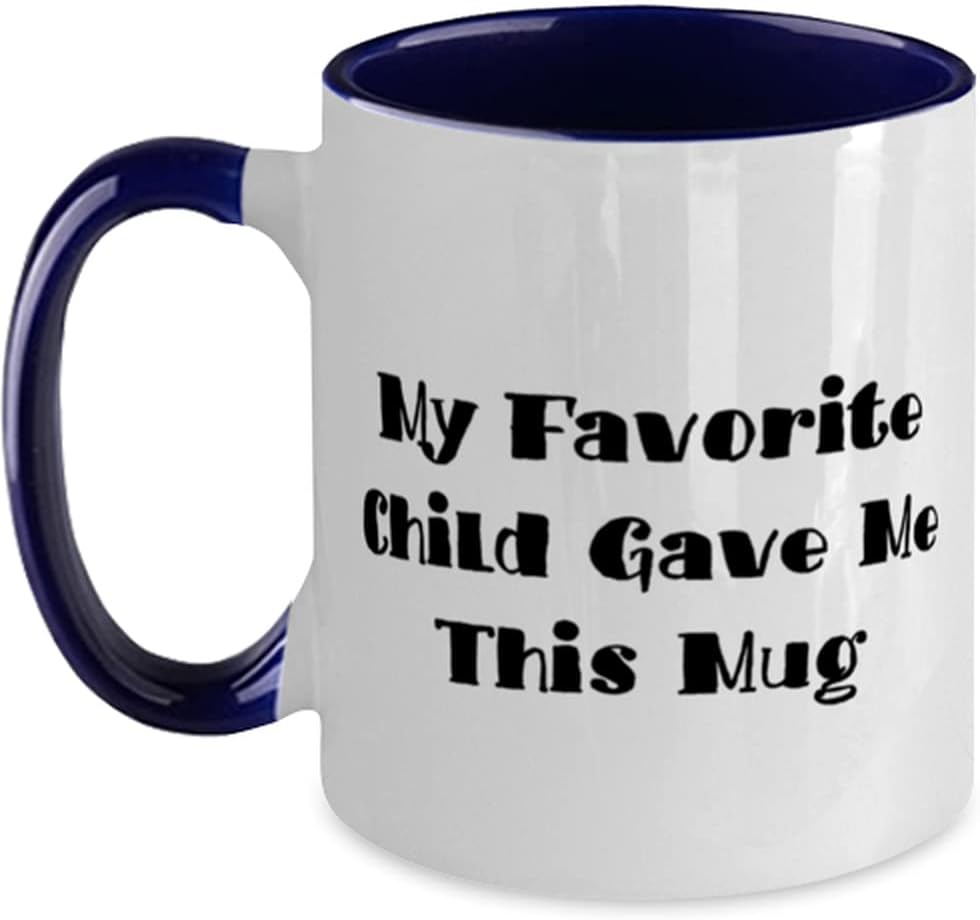 Fancy Papa, My Favorite Child Gave Me This Mug, Present Ceramic Mug