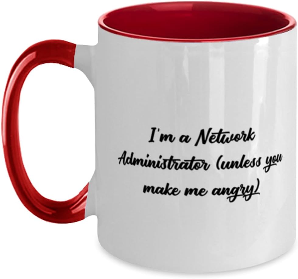 Idea Network Administrator Gifts, I'm A Network Ceramic Mug
