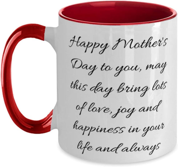 New Mother-In-Law Gifts, Happy Mother's Day To You, May Ceramic Mug