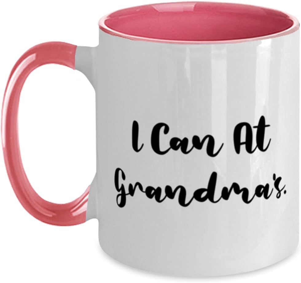 Fancy Grandma Gifts, I Can At Grandma's, Best Birthday For Ceramic Mug
