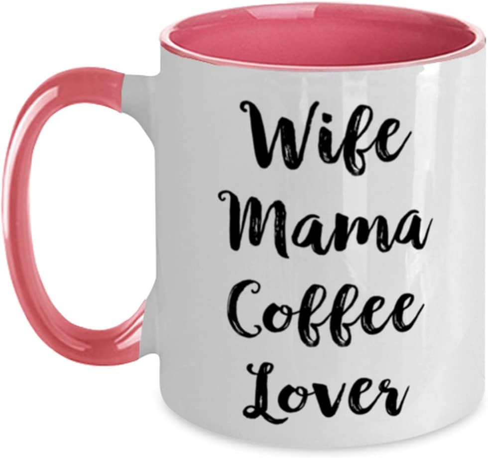 Fancy Mama, Wife Mama Coffee Lover, Mama From Daughter Ceramic Mug