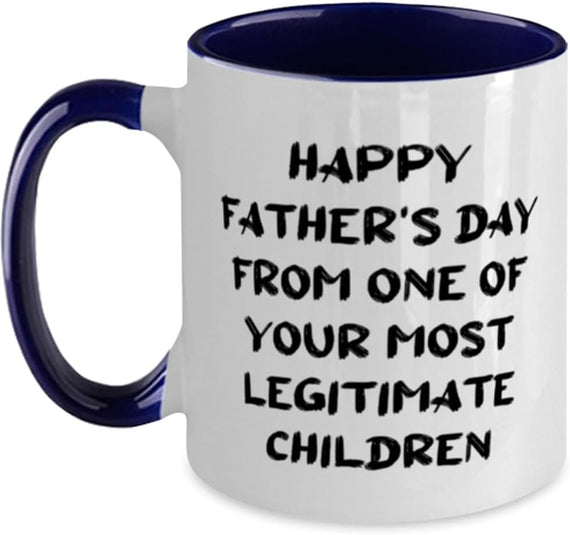 Daddy Gifts For Father, Happy Father From One Of Your Most Ceramic Mug
