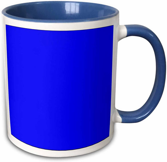 Florene Designer Colors - Electric Blue Ceramic Mug
