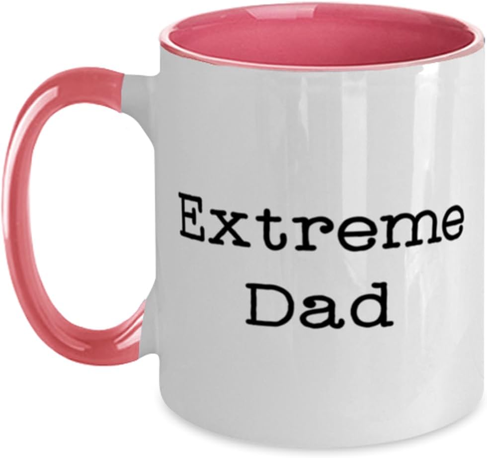 Idea Daddy Gifts, Extreme Dad, Motivational Birthday Gifts Ceramic Mug