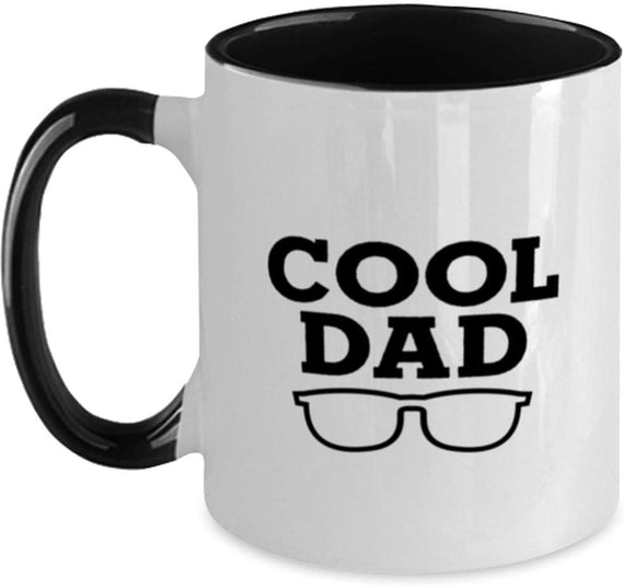 Father's Day Dad, Funny, Cool Dad Christmas Ceramic Mug