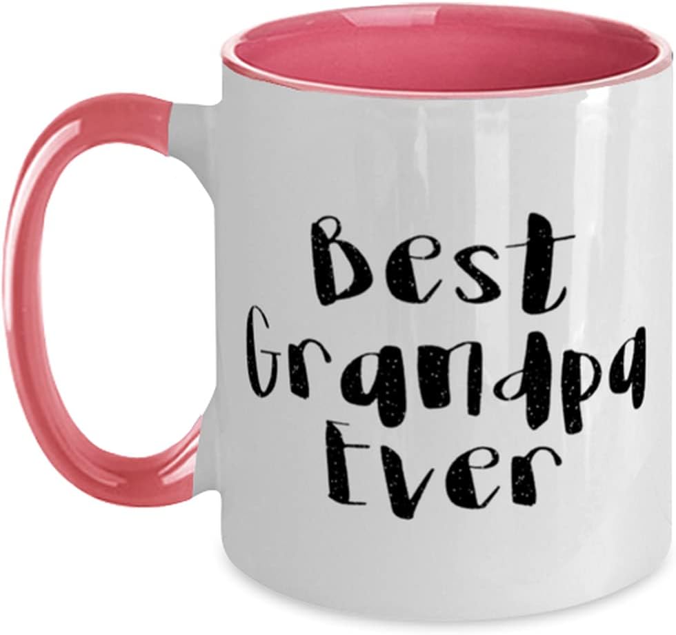 Idea Grandpa, Best Grandpa Ever, Present For Grandpa Ceramic Mug