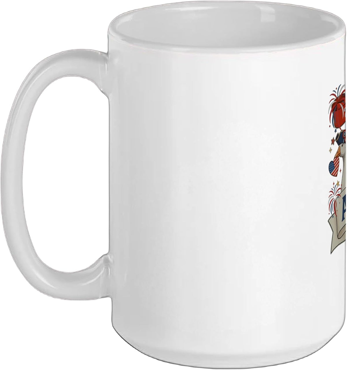 Happy 250th Anniversary America 1776-2026 4th July Geese Ceramic Mug