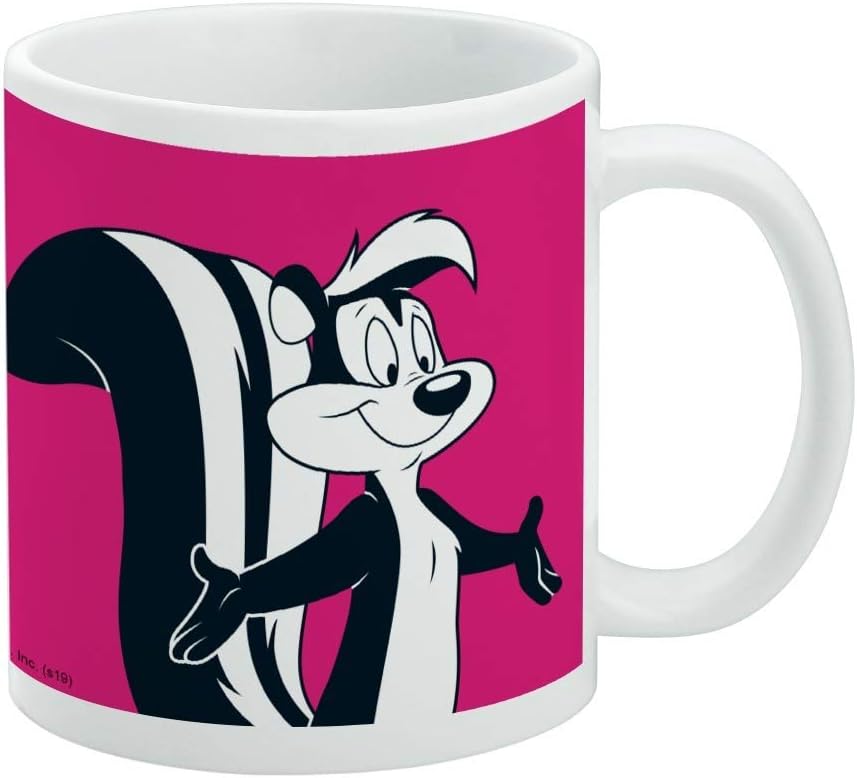 Looney Tunes Pepe Le Pew Skunk Gift Ceramic Mug
