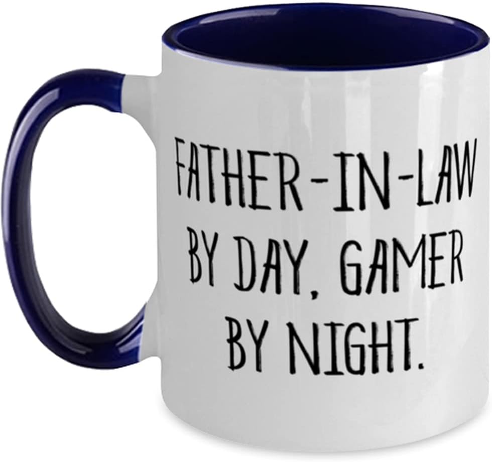 Father-In-Law For Father-In-Law By Day, Gamer By Night Ceramic Mug