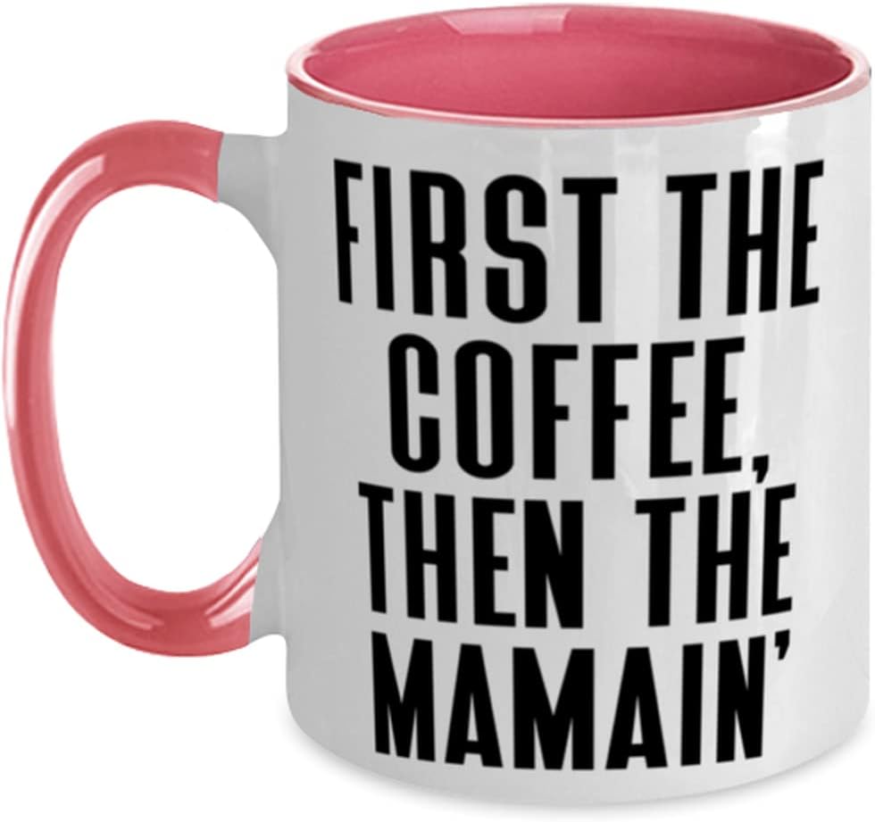 Idea Mama, First The Coffee, Then The Mamain', Brilliant Ceramic Mug