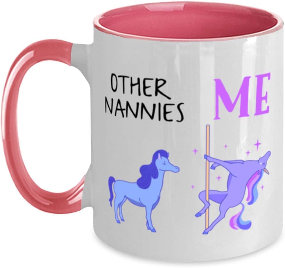Other Nannies Vs Me Unicorn Funny Nanny Ceramic Mug