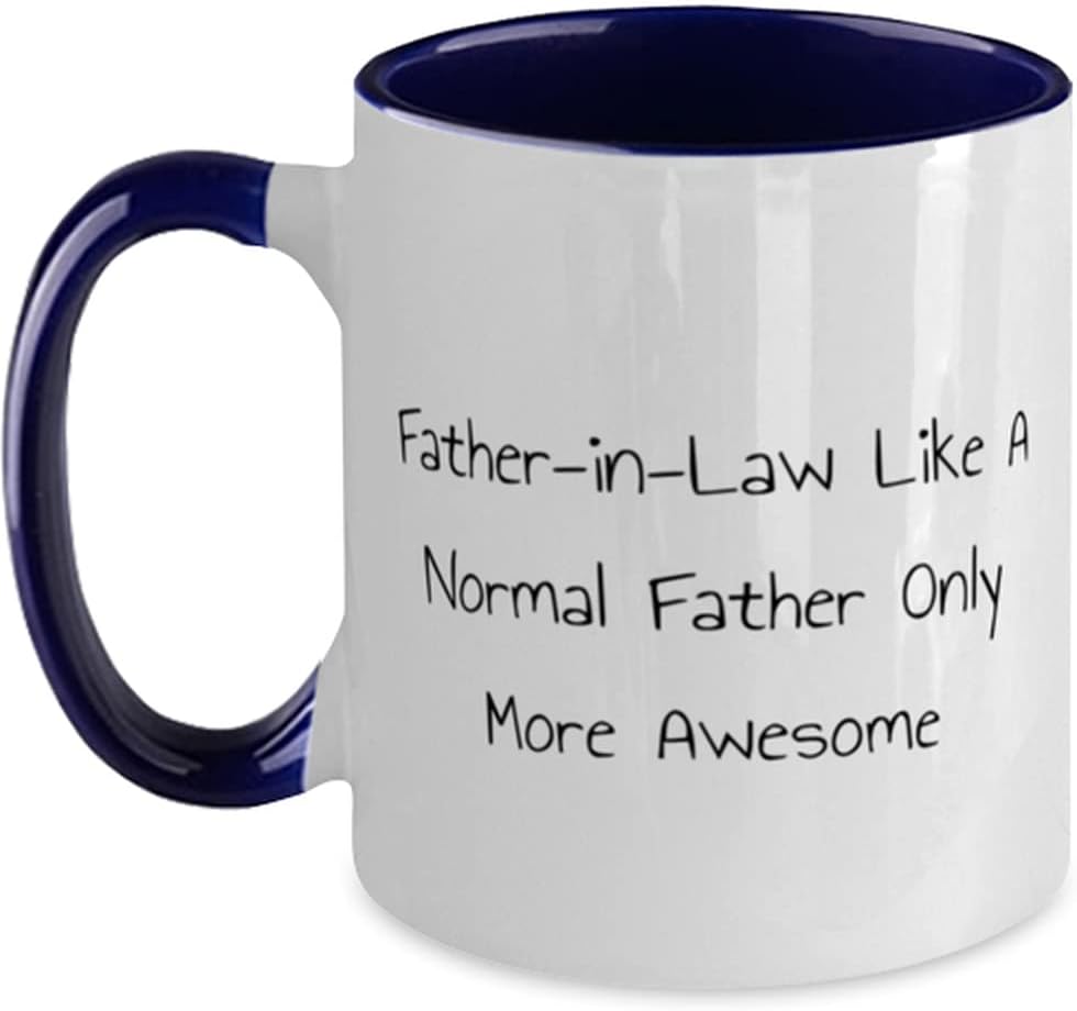 Best Father-In-Law, Father-In-Law Like A Normal Father Ceramic Mug