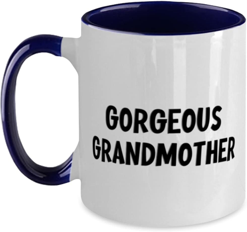 Grandmother Gifts, Gorgeous Grandmother, Birthday For Ceramic Mug