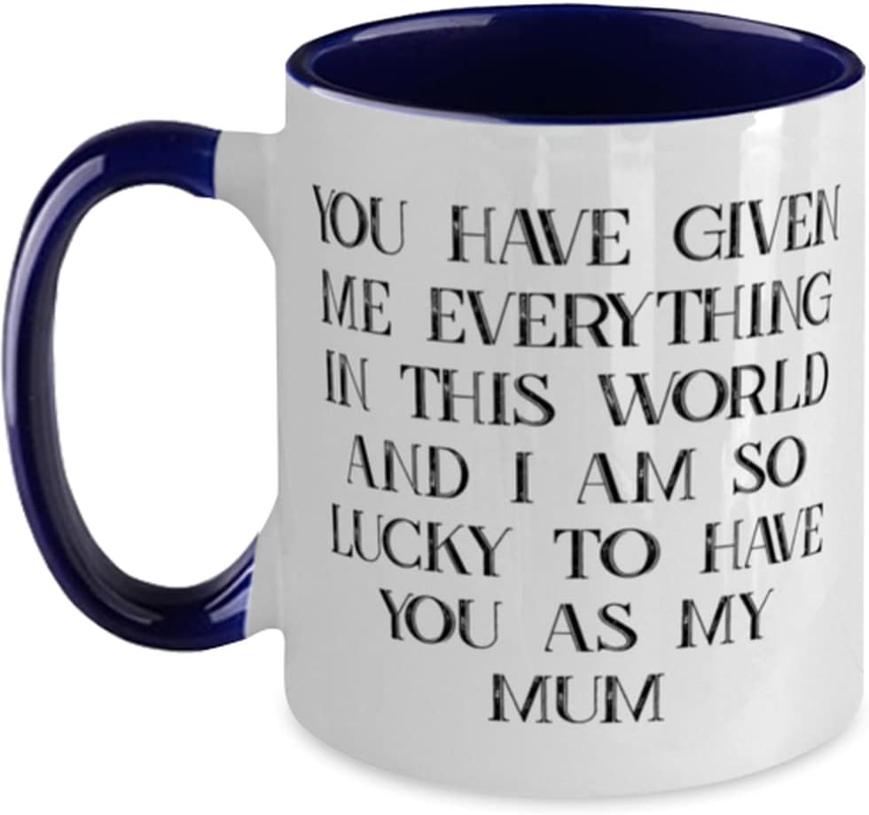 Mother's Day Mom, Inspirational From Daughter, Thoughtful Ceramic Mug