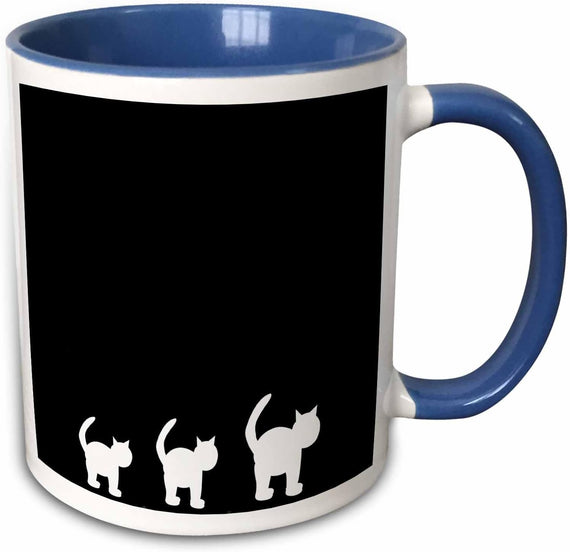 White Cats Ceramic Mug