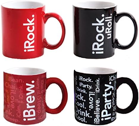 Crimson Ibrew & Irock Ceramic Mug