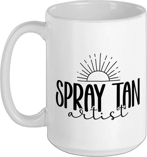 Spray Tan Artist Spray Tanning Artist Spray Tan Artists Ceramic Mug