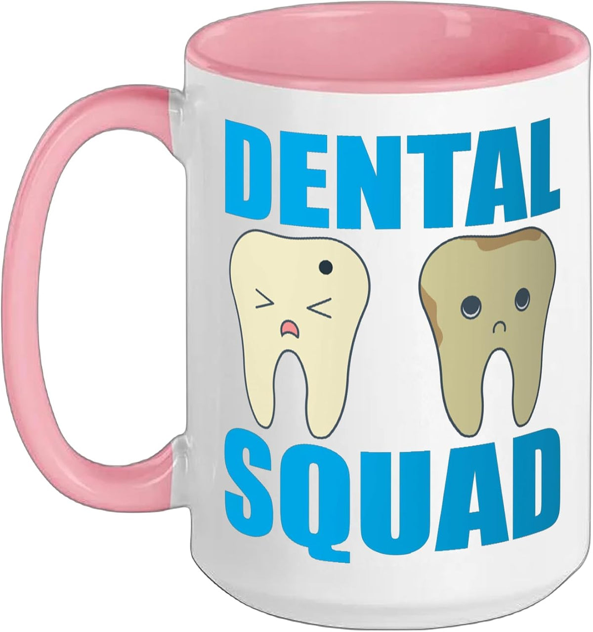 Dental Squad Cute Teeth Cartoon Ceramic Mug
