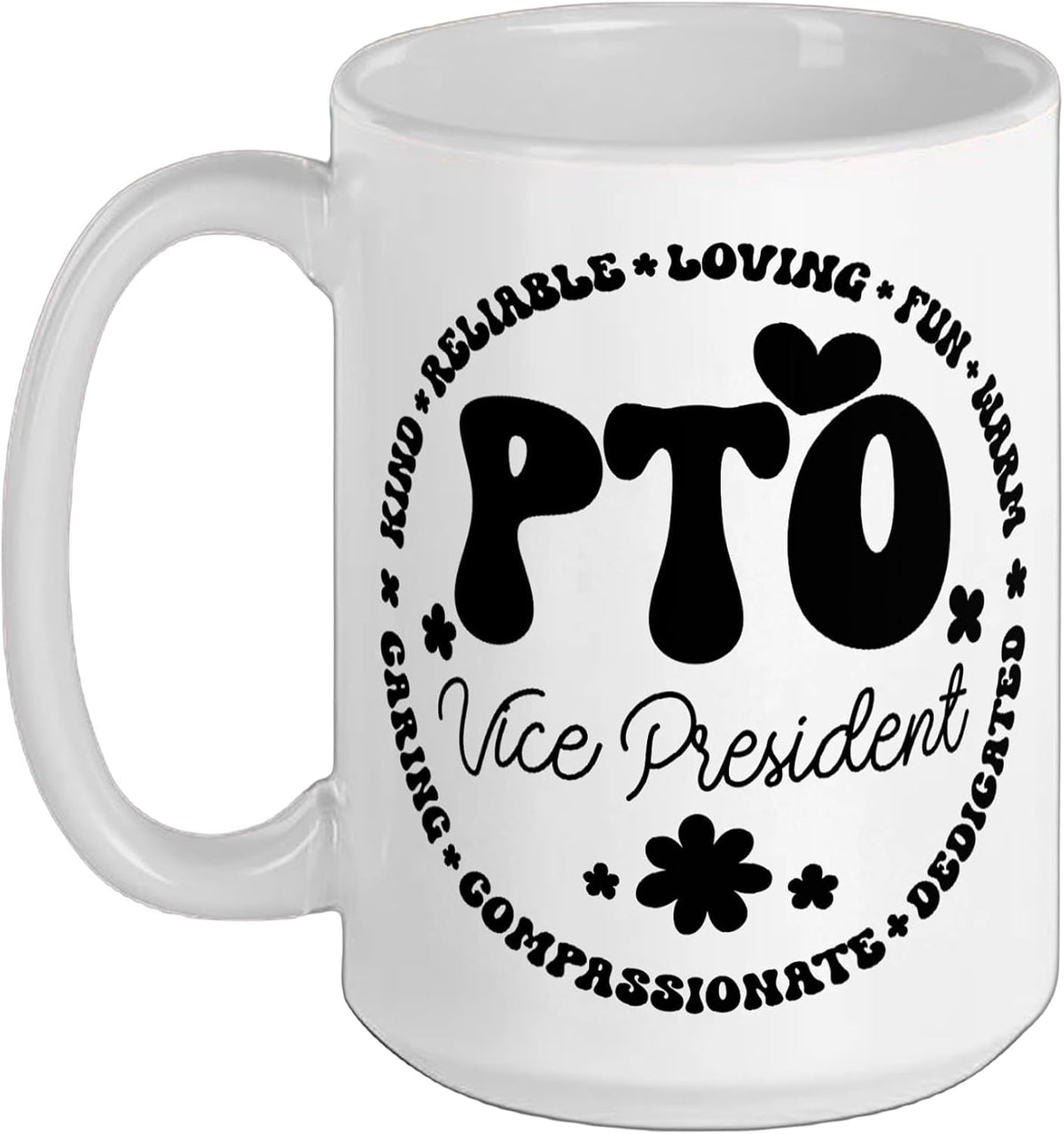 Pto Vice President Back To School Matching Parent Teacher Ceramic Mug