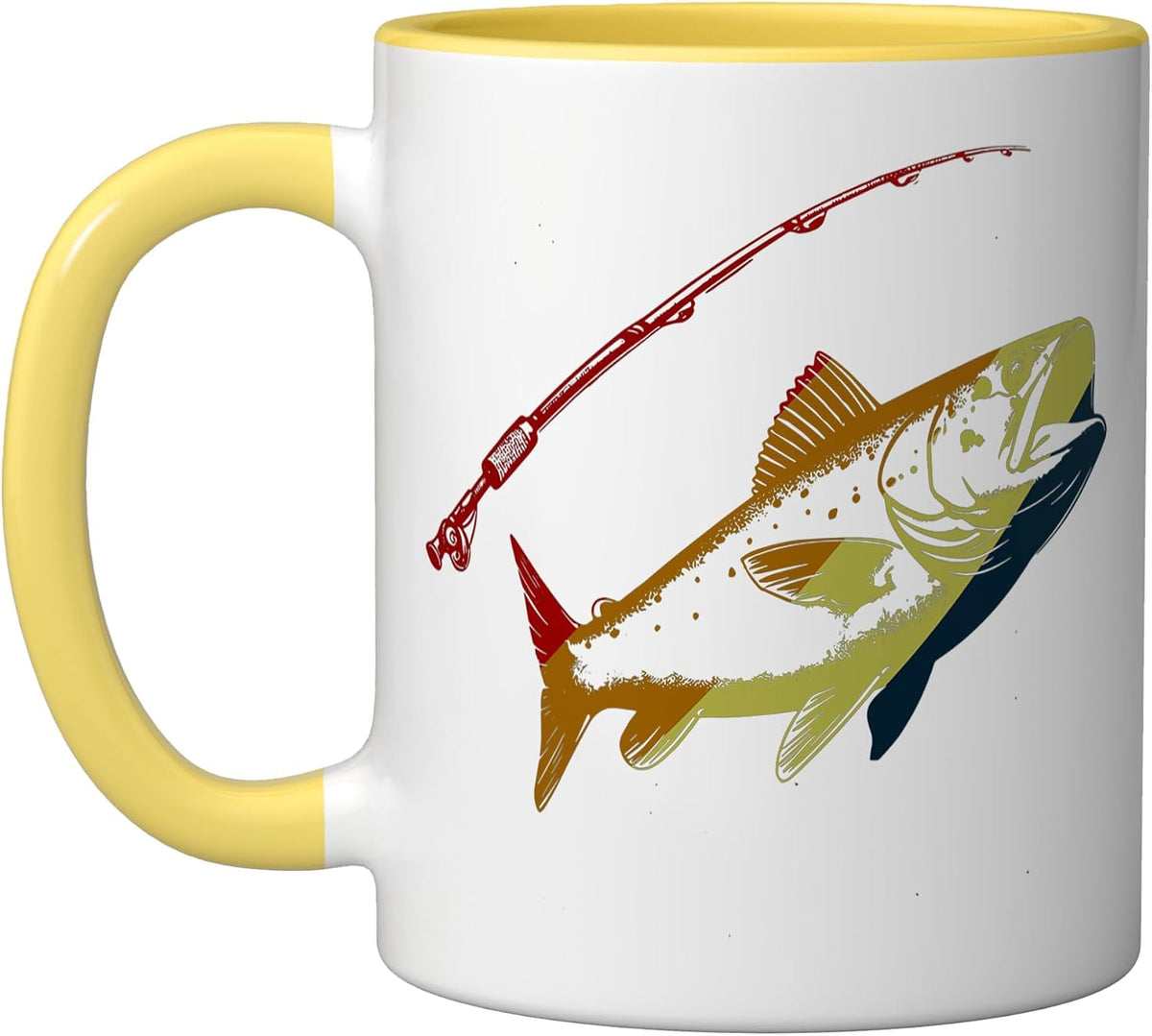 Fishing Vintage Look Fishery Ceramic Mug