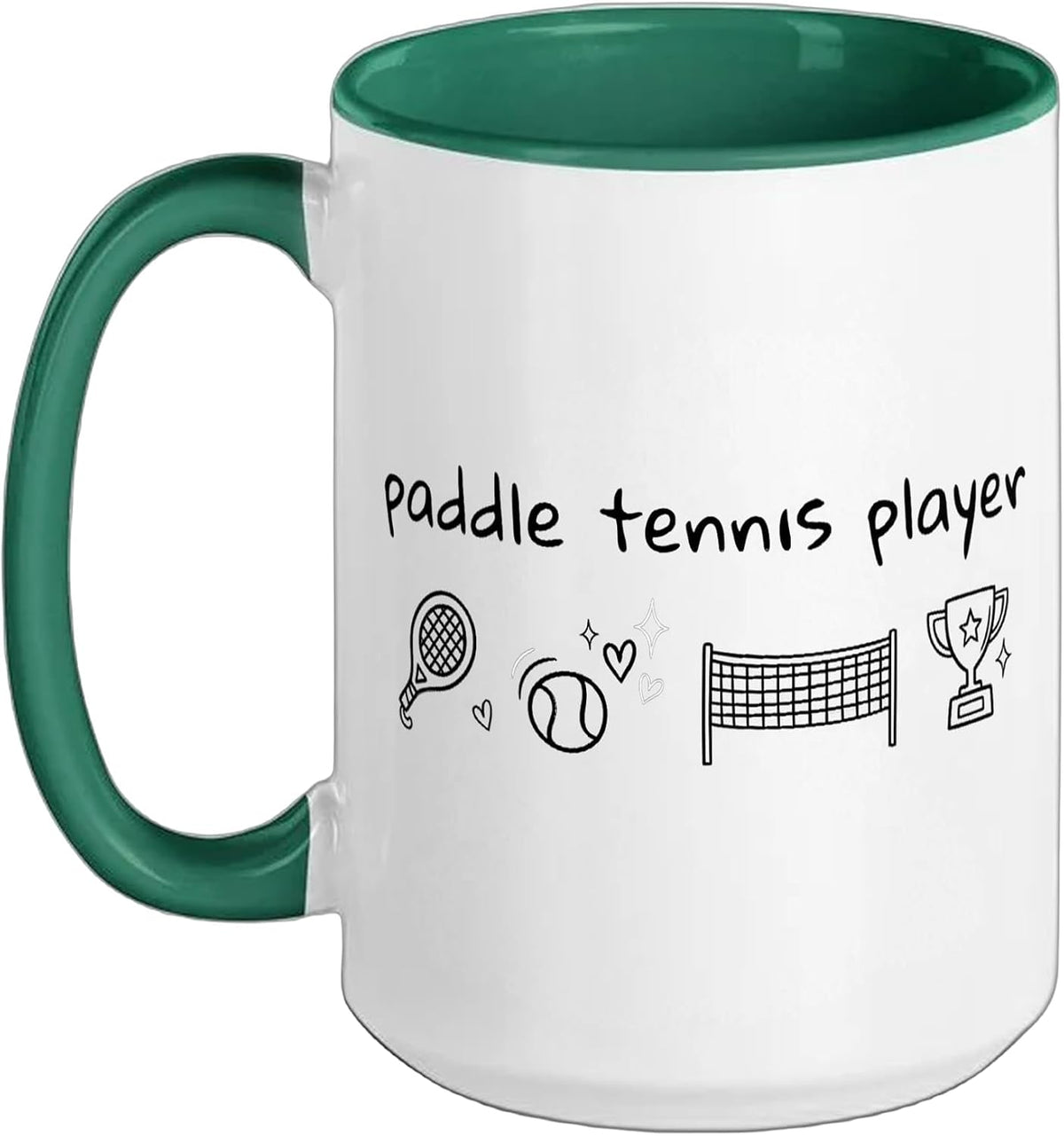 Paddle Tennis Padel Platform Player Ceramic Mug