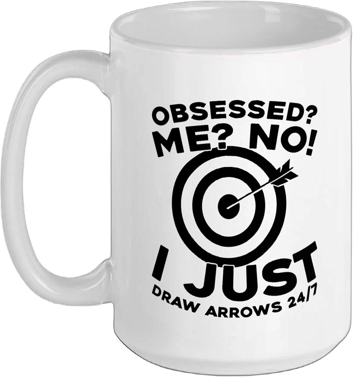 Archer Bowman Bow - Target Arrow Archery Ceramic Mug
