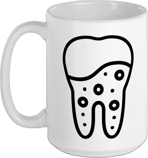 Tartar Plaque Calculus Tooth Dental Specialist Dentist Ceramic Mug