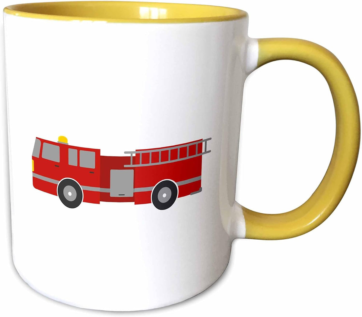 Red Firetruck Ceramic Mug