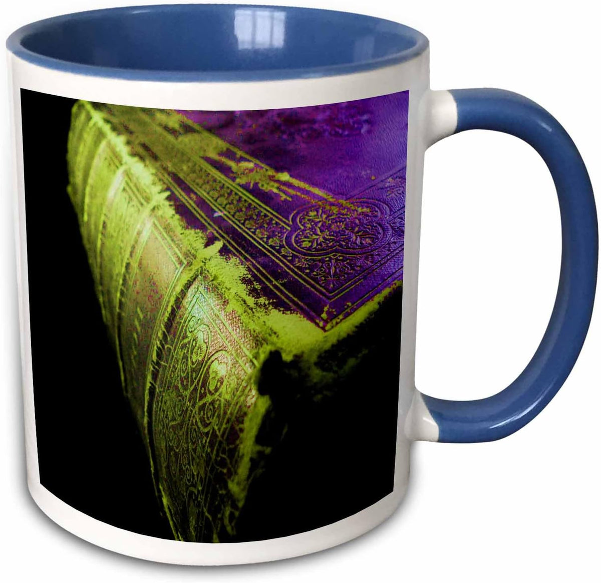 Green Old Book Ceramic Mug