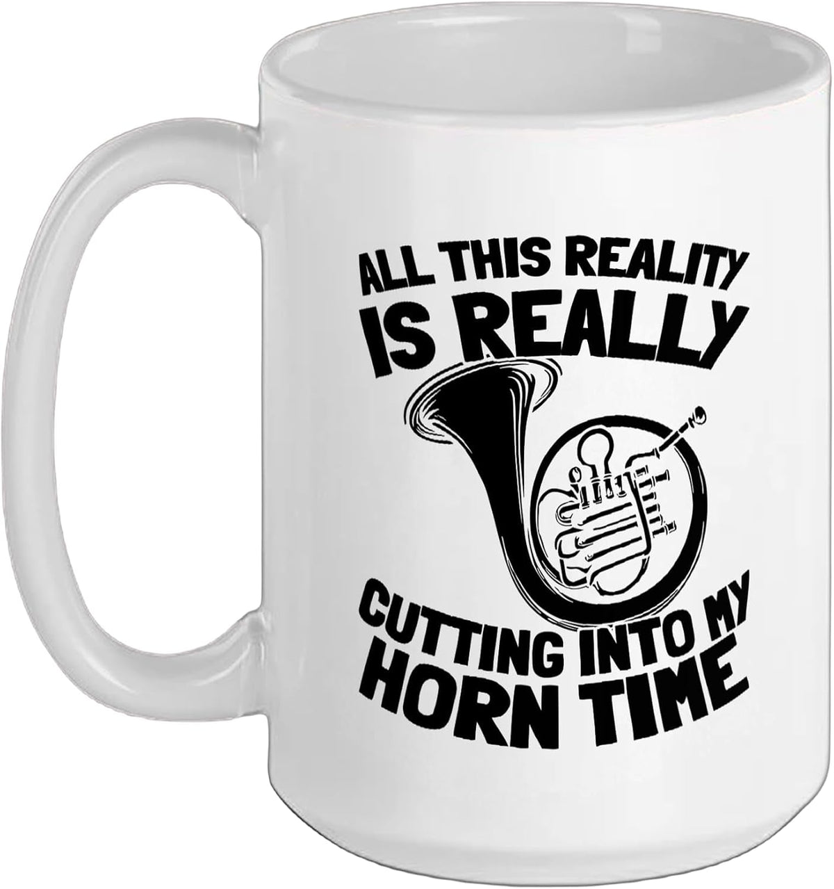 Hornist - Marching Band Instrument Brass French Horn Ceramic Mug