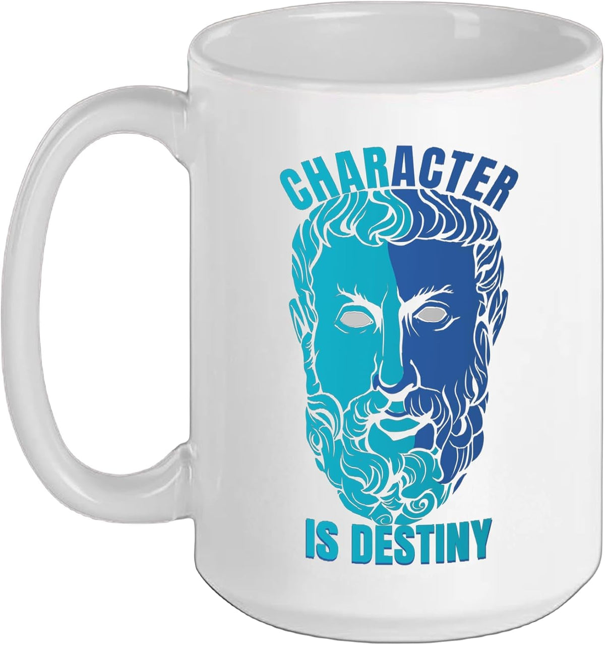 Heraklit Character Is Destiny Philosopher Ceramic Mug
