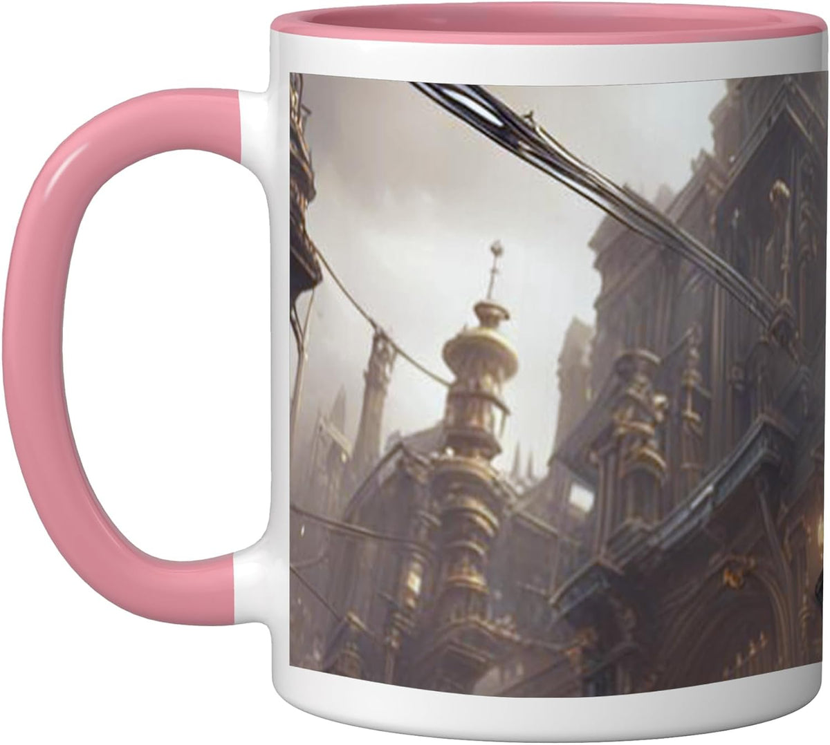 Victorian Steam Punk Assassin And Steampunk World Ceramic Mug