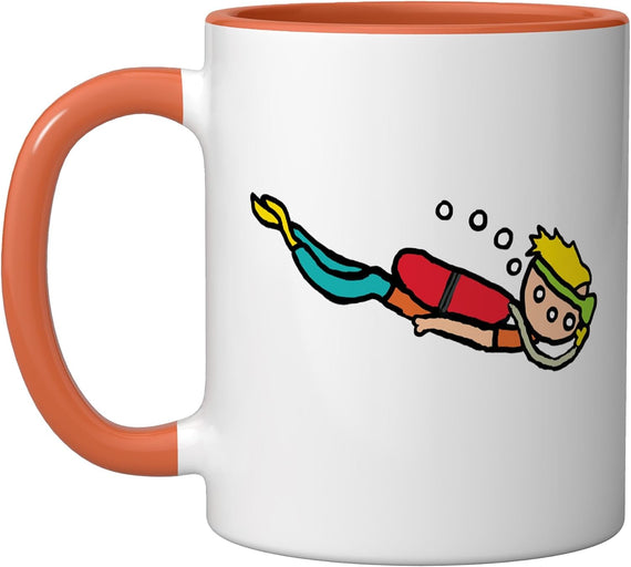 Scuba Diving Ceramic Mug