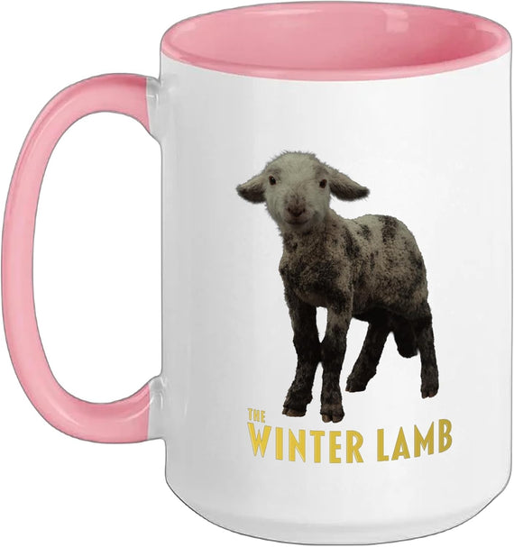 Winter Lamb Ceramic Mug