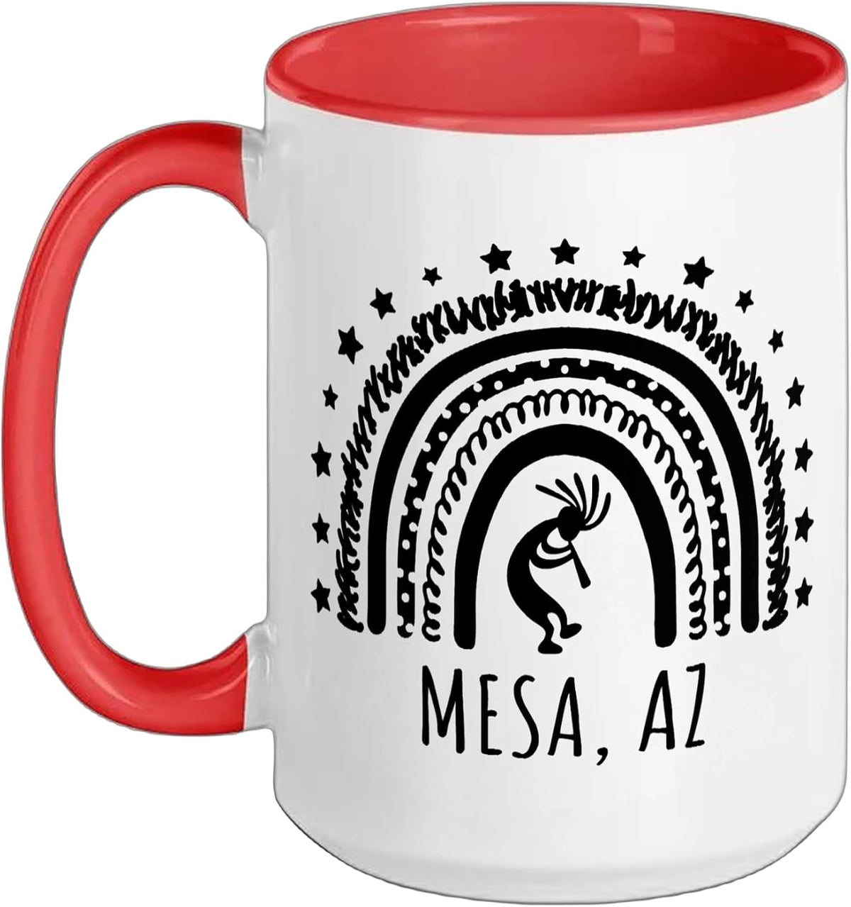 Mesa Az Usa American Southwestern Style Design Ceramic Mug